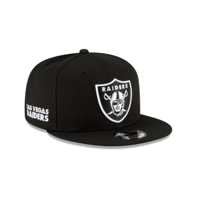 Sapca New Era Las Vegas Raiders NFL Logo Mix 9FIFTY Snapback - Negrii